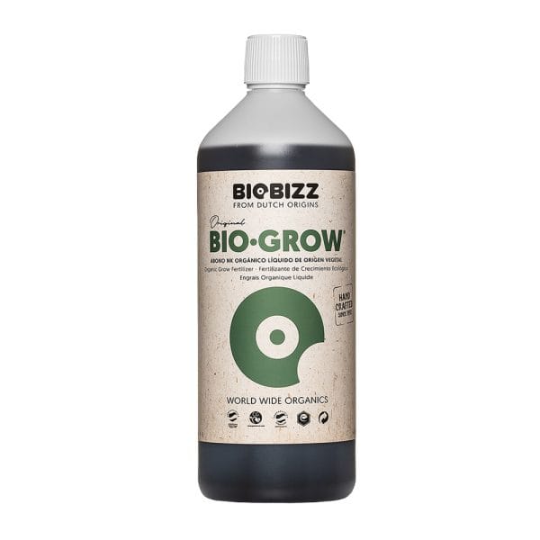 Biobizz bio grow organic plant fertiliser for gardening and horticulture.
