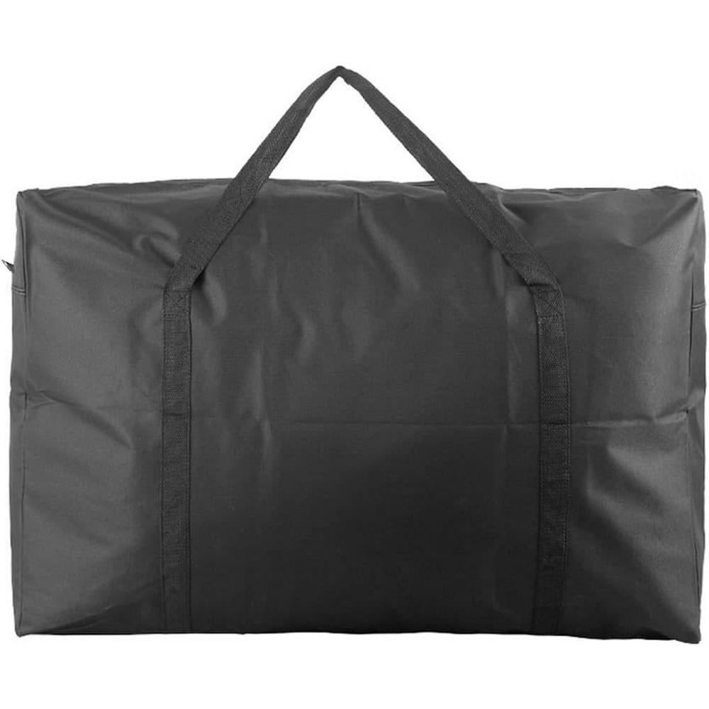 Black gardening equipment storage bag for horticulture tools.