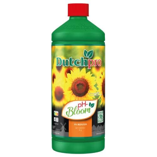 Vegan fertiliser for healthy sunflower growth, Dutchpro pH Bloom, 1L.