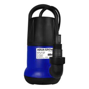 AquaGrow submersible pump for garden irrigation and pond water features.