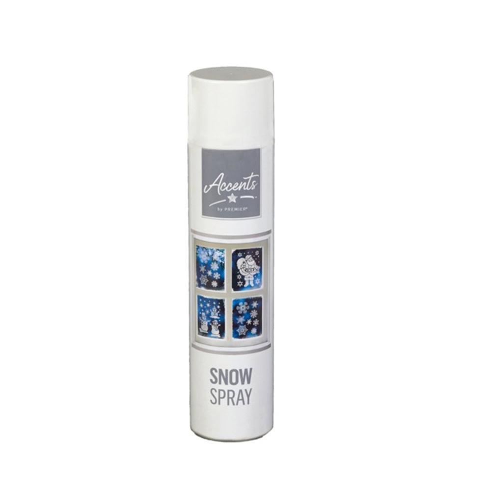 Bright white snow spray for winter decorating and festive garden displays from Bayton Horticulture Centre.