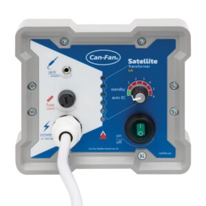 Can-Fan Satellite transformer for horticultural equipment.