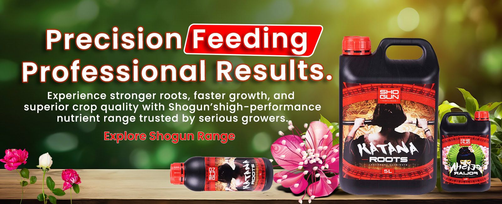 Horticulture centre with gardening supplies and plants.