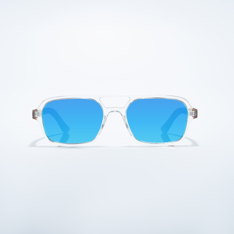 Gafas de sol Madera Crystal Blue