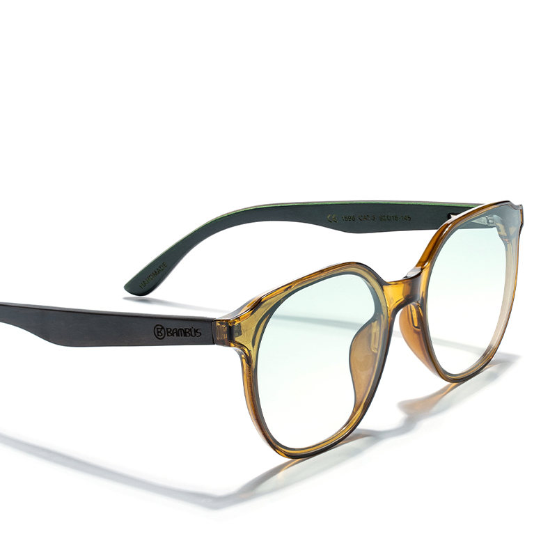 Gafas de sol Madera Olive BBAMBÙS