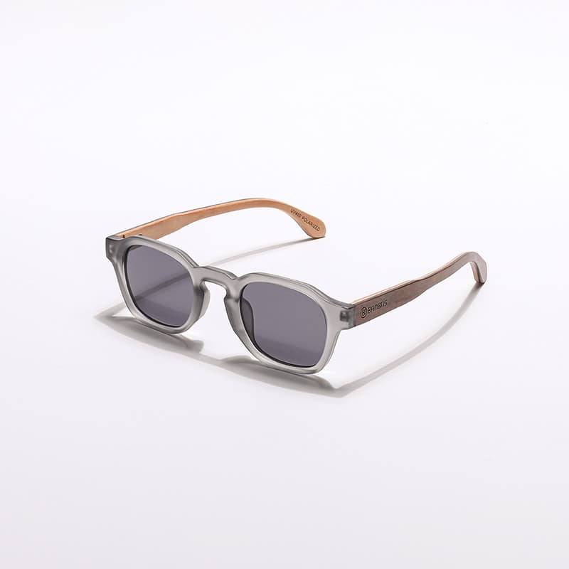 Gafas de sol Madera Grey Mist BBAMBÙS