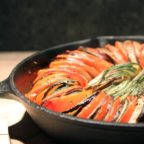 Ratatouille van de BBQ