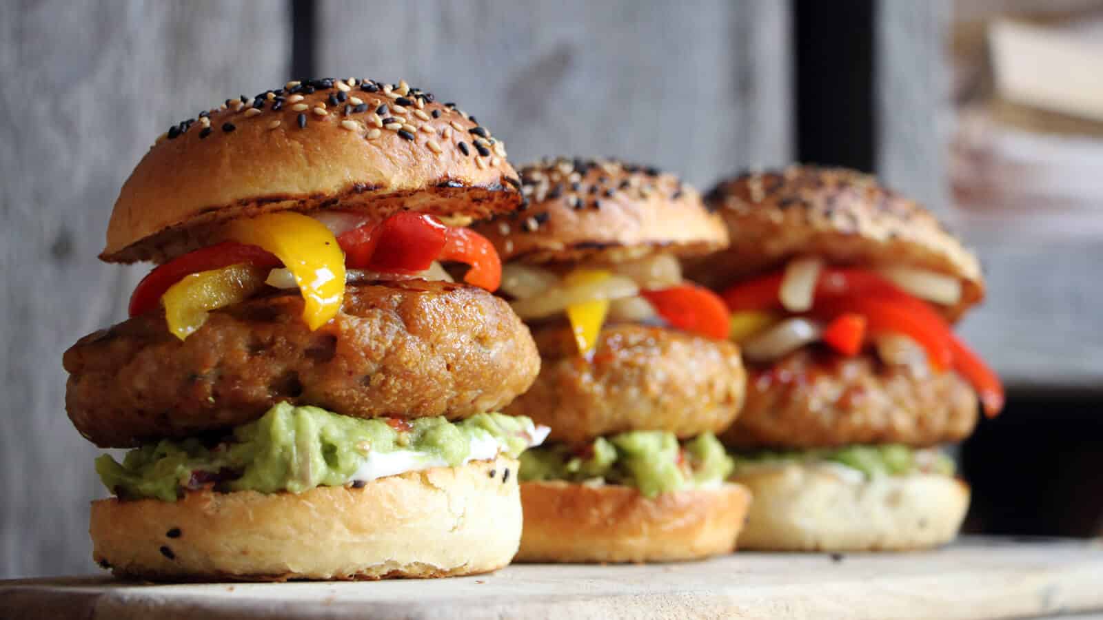 Deze Fajita Burgers zijn er voor de liefhebber van de Mexicaanse Keuken!