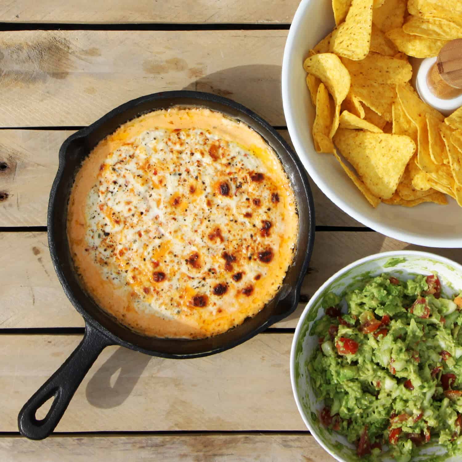 kaasdip bacon mais uitgelicht