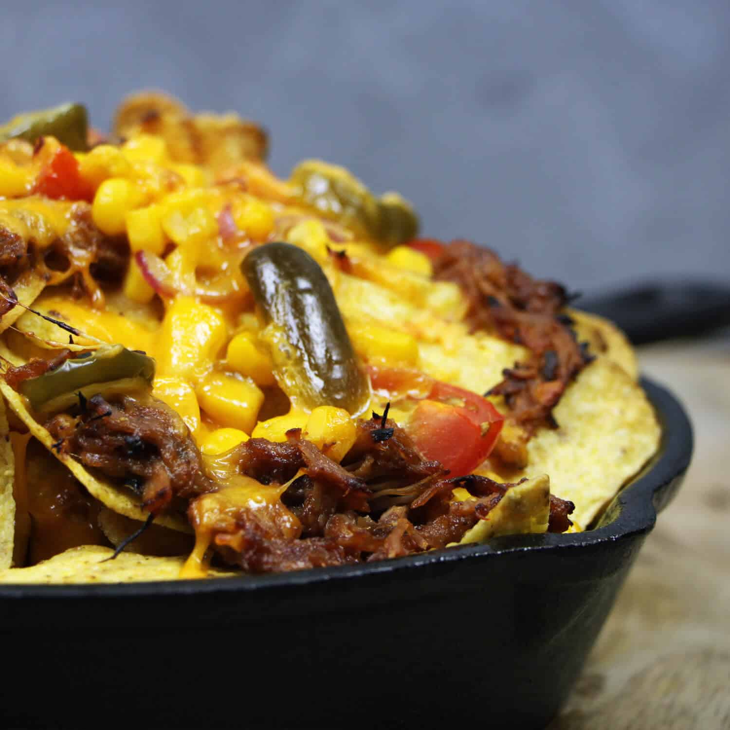 pulled pork nachos uitgelicht