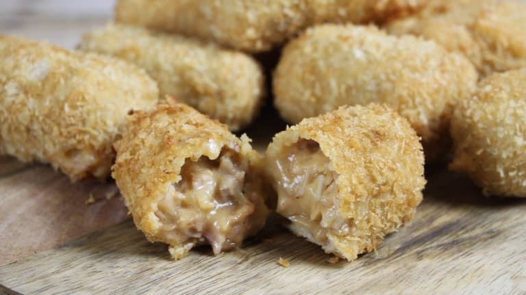 pulled chicken kroketten recept