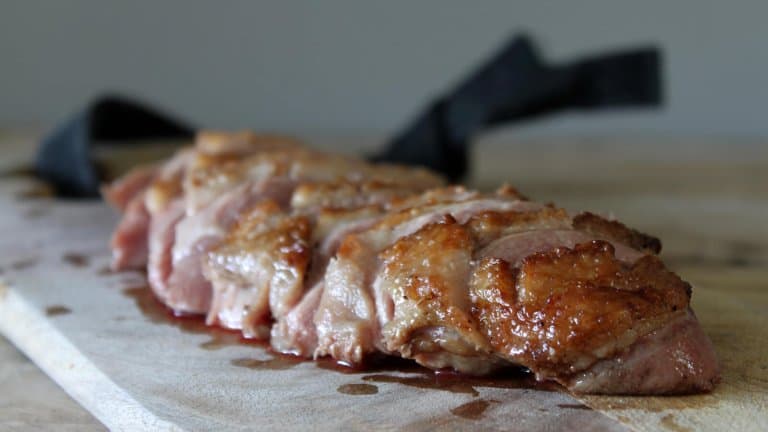 gegrilde eendenborst recept