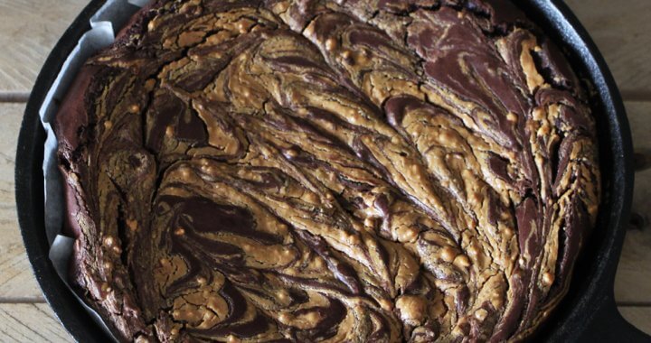 peanut butter brownie swirl uitgelicht