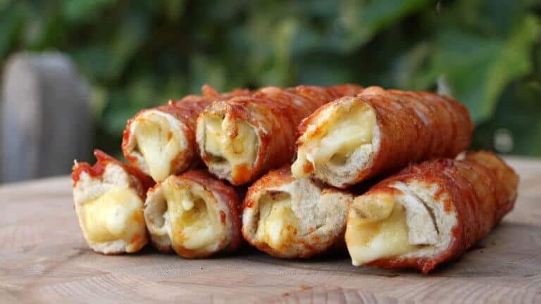 tosti rolletjes bacon recept