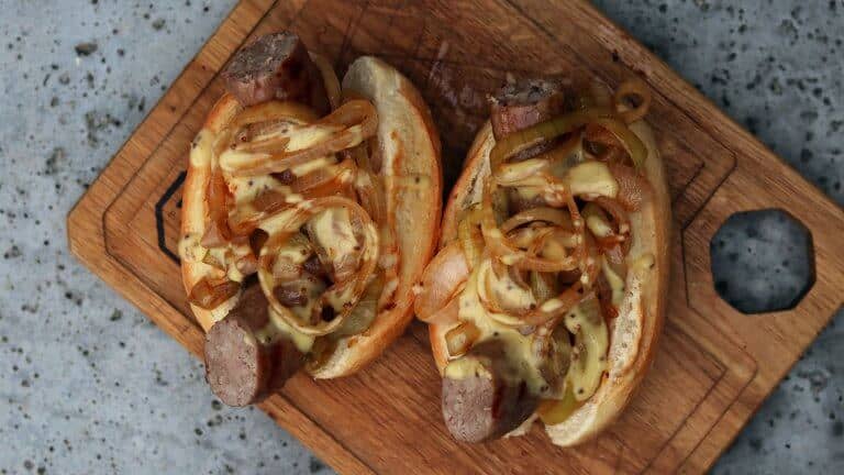 broodje rookworst recept