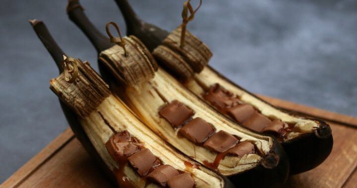 bananen rolo uitgelicht