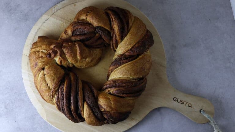 chocolade vlechtbrood recept