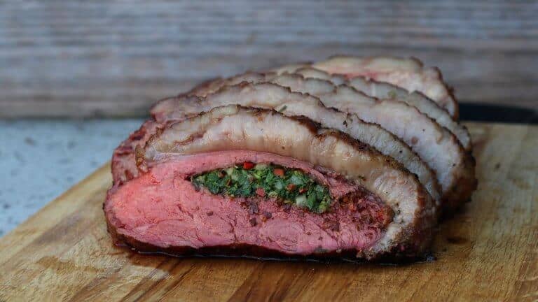 chimichurri stuffed picanha recept