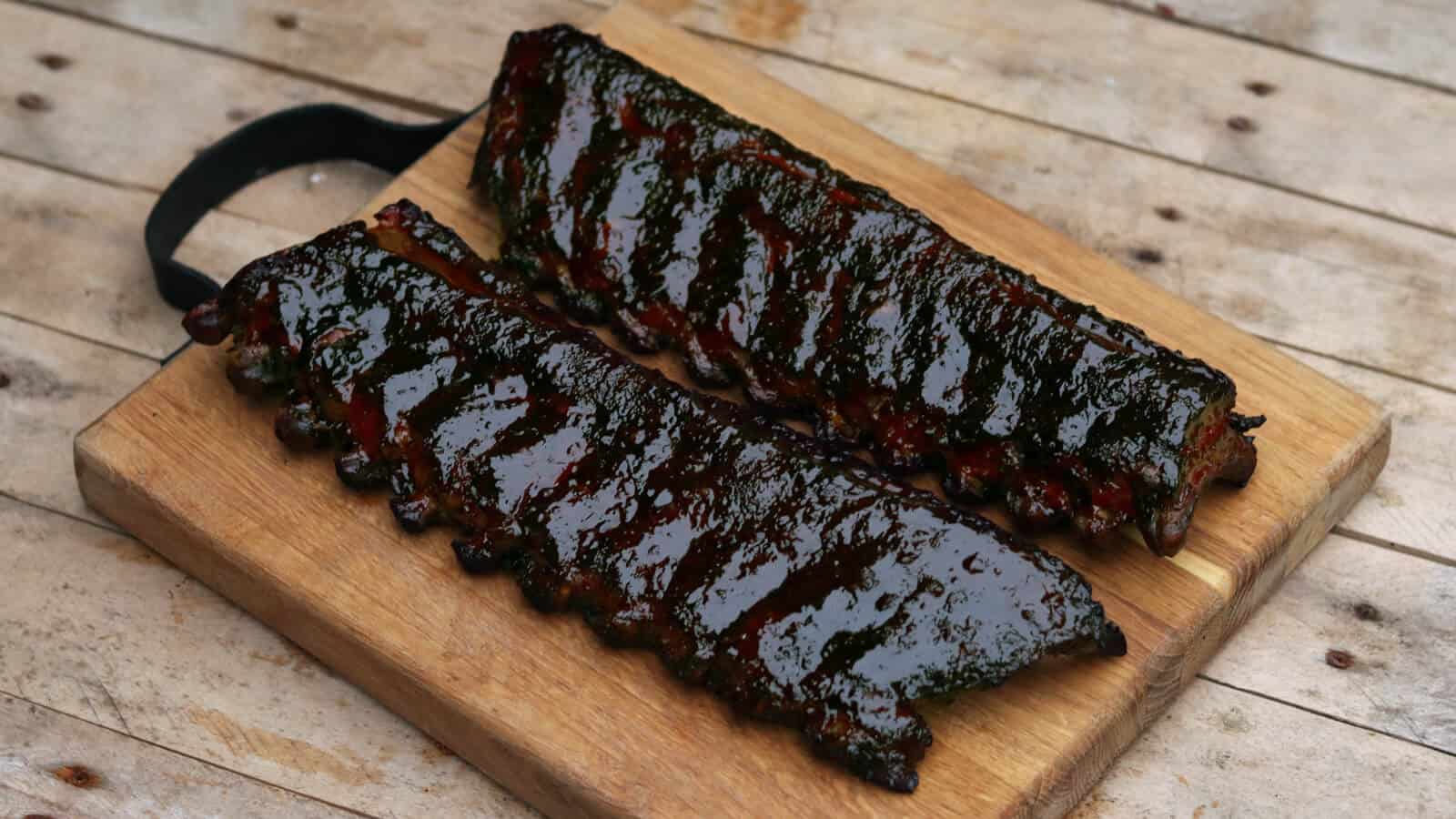 BBQ Teriyaki Honing Spareribs