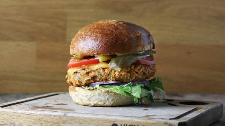 Crispy Nacho Chicken Burgers
