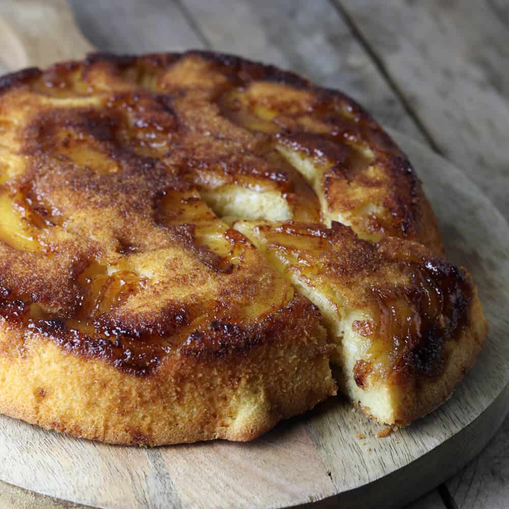 Omgekeerde Appelcake uit de Skillet