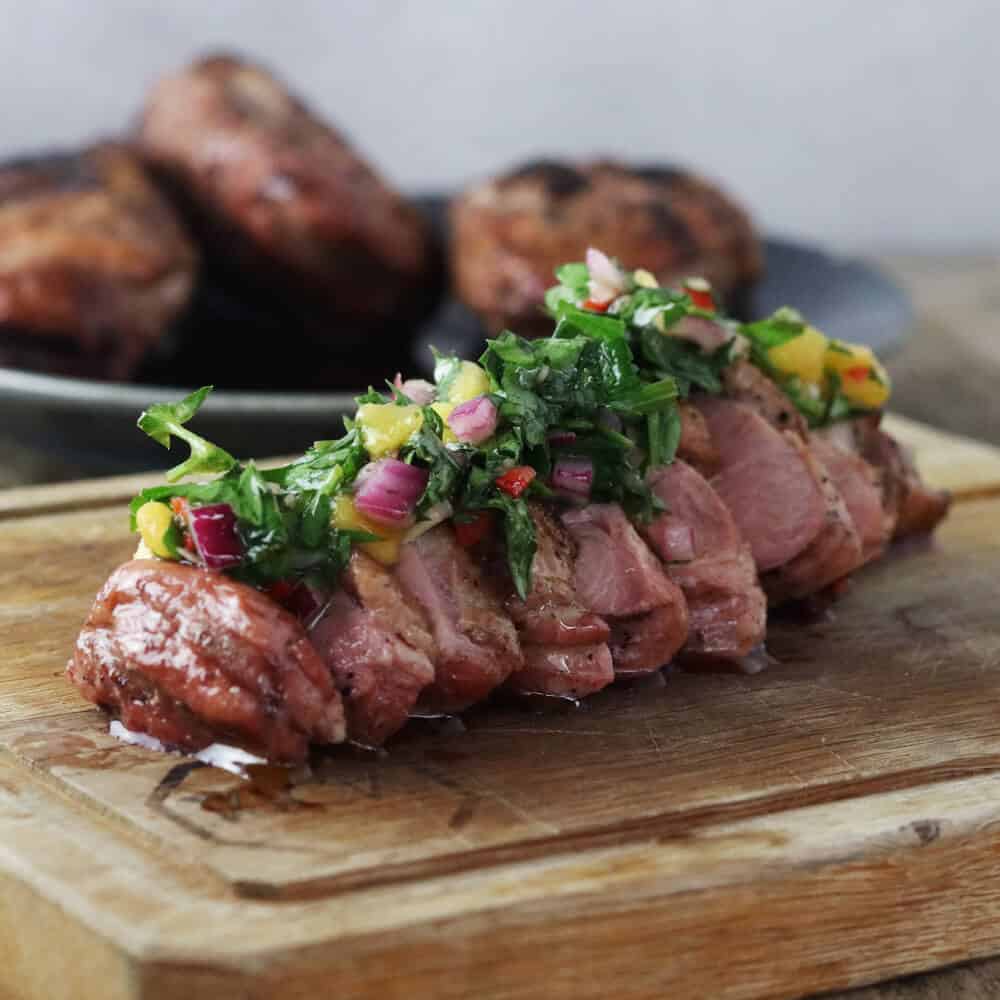 Eendenborst met Mango Chimichurri