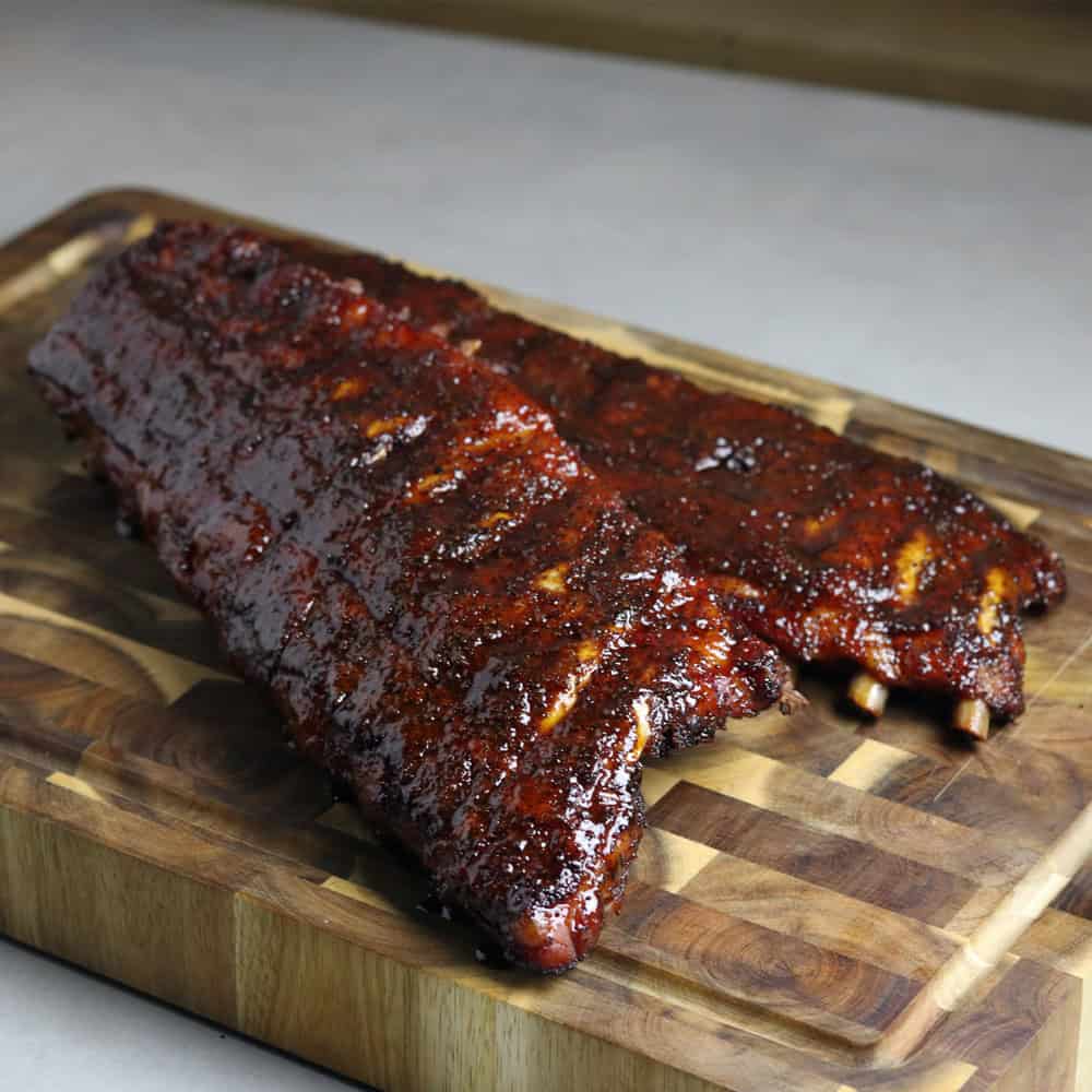 honey garlic spareribs uitgelicht