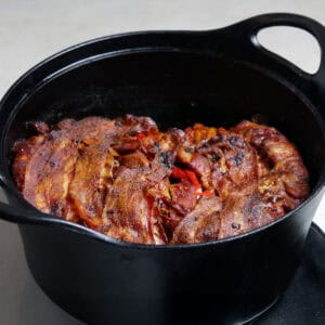 schichtfleisch dutch oven uitgelicht
