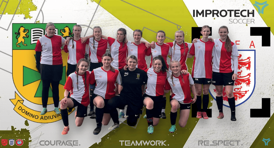 Girls Football team reach ESFA Final