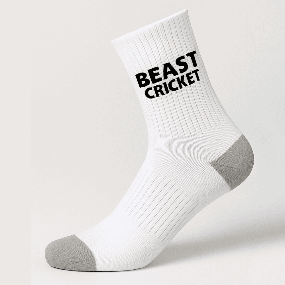 Beast Cricket Printed Sports Socks - Image 3