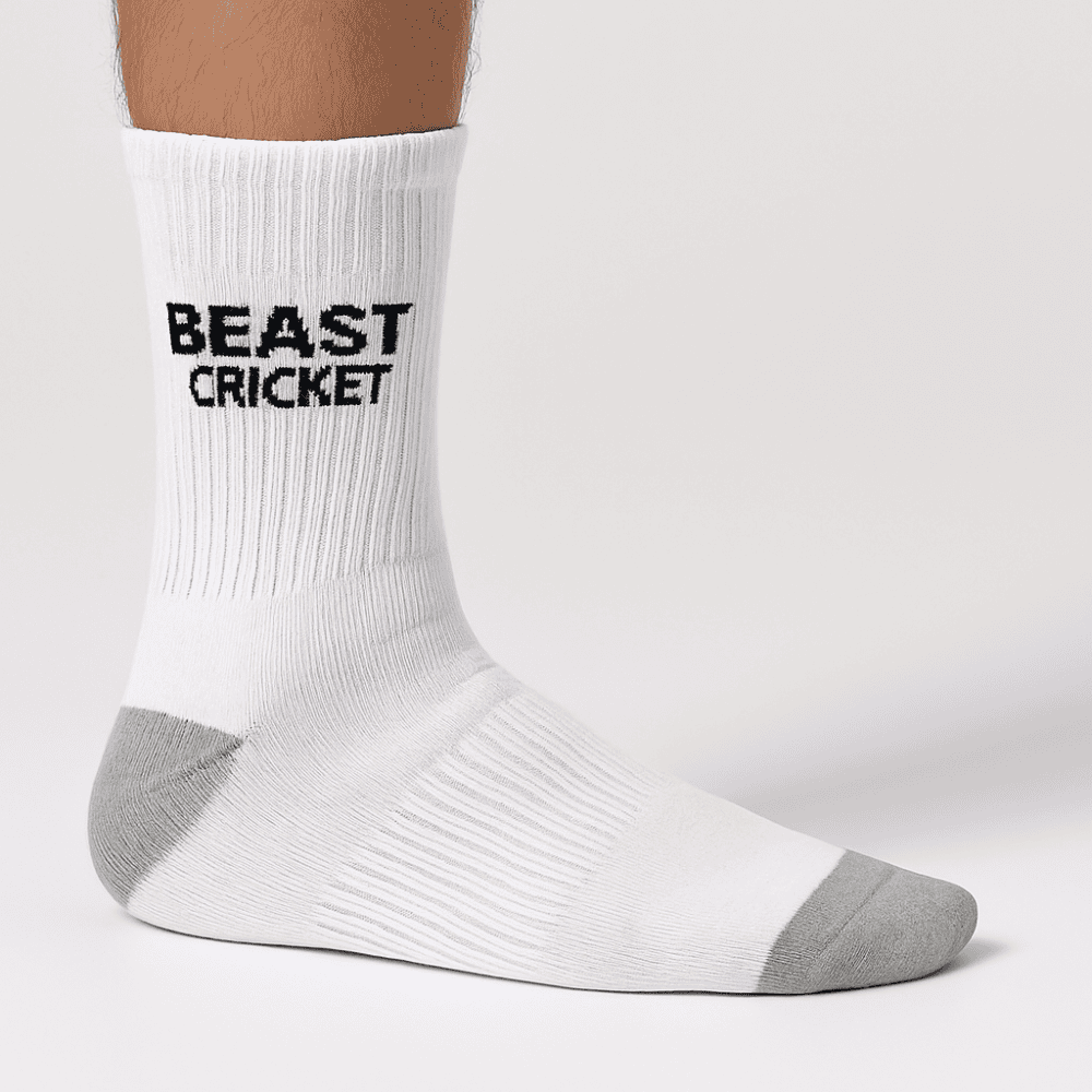 Beast Cricket Printed Sports Socks - Image 2