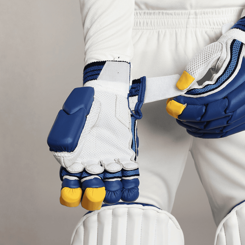 Batting Cut Players Gloves | Blue - Image 6