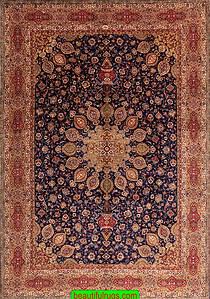 Shah ‘Abbas Sheikh Safi Design aillustrating sophistication of Persian Rugs, Persian Ardabil Style Rug