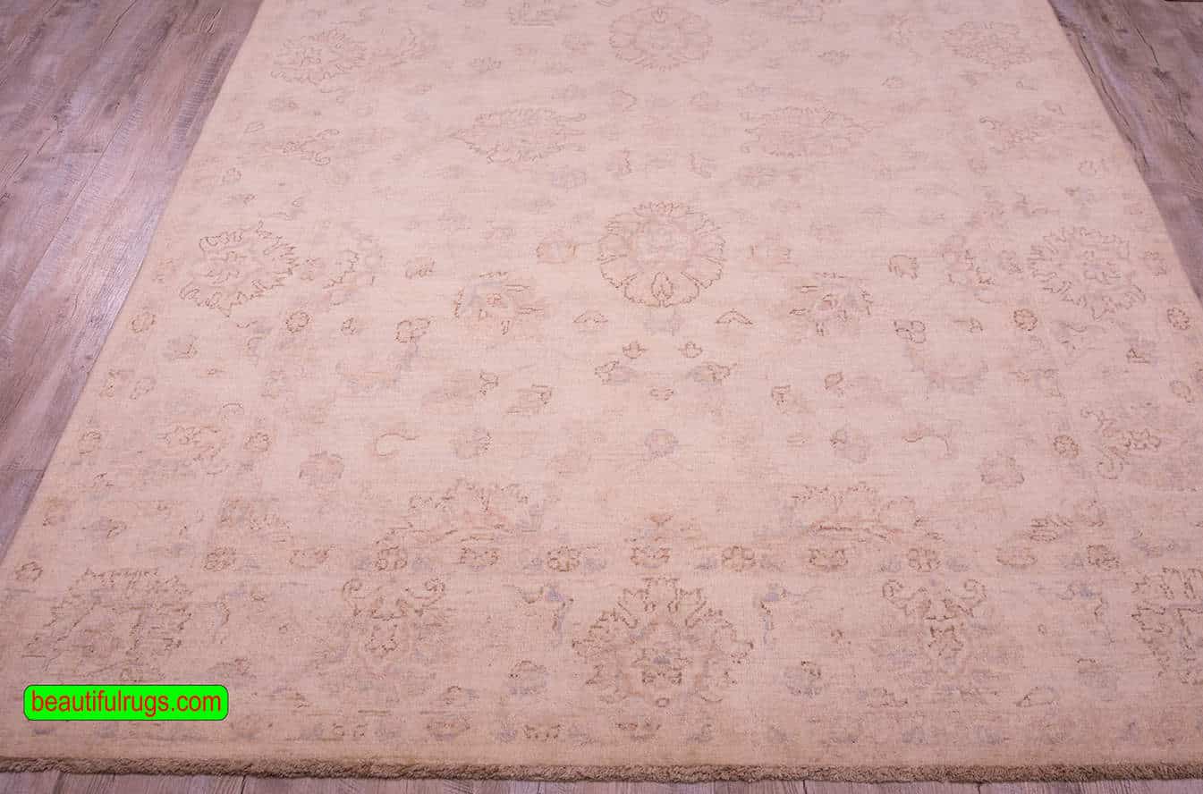 5015- Ziegler Style Rug, Muted Color Transitional Wool Rug 