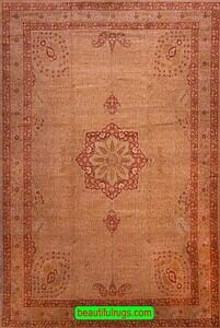 12x18 rugs, Large handmade oriental rug, Tabriz design rug wth centermadallion