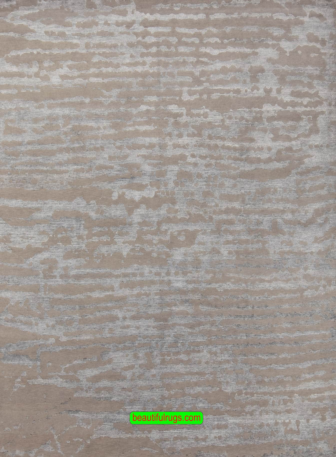 7428- Gray color modern area rug for the living room and bedroom. Size 8.4x10.3.