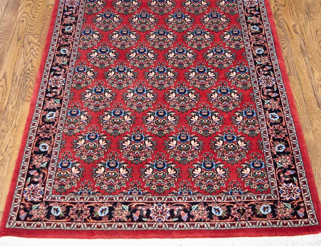2512- A unique and heavy quality hand woven Persian Bijar rug for heavy traffic areas. Rug size 3.1x5. 