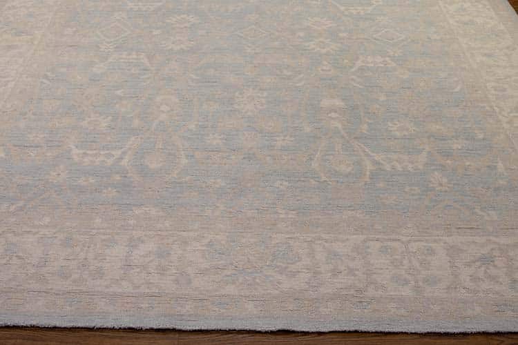 Decorative antique looking rugs in Turkish style made in Peshawar Pakistan. Size 9.1x11.6.
