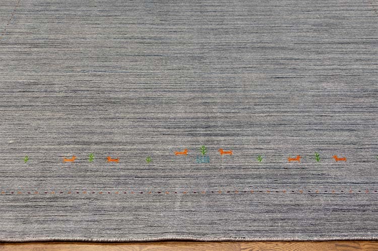3265- Modern gray rug ideal for living room and bedroom, 8x10 gray rug crafted in India. 