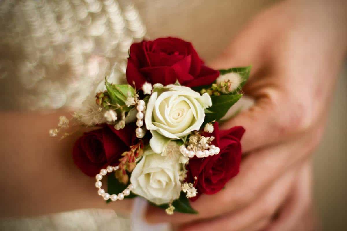 Wrist Corsage (Plain) For School Ball