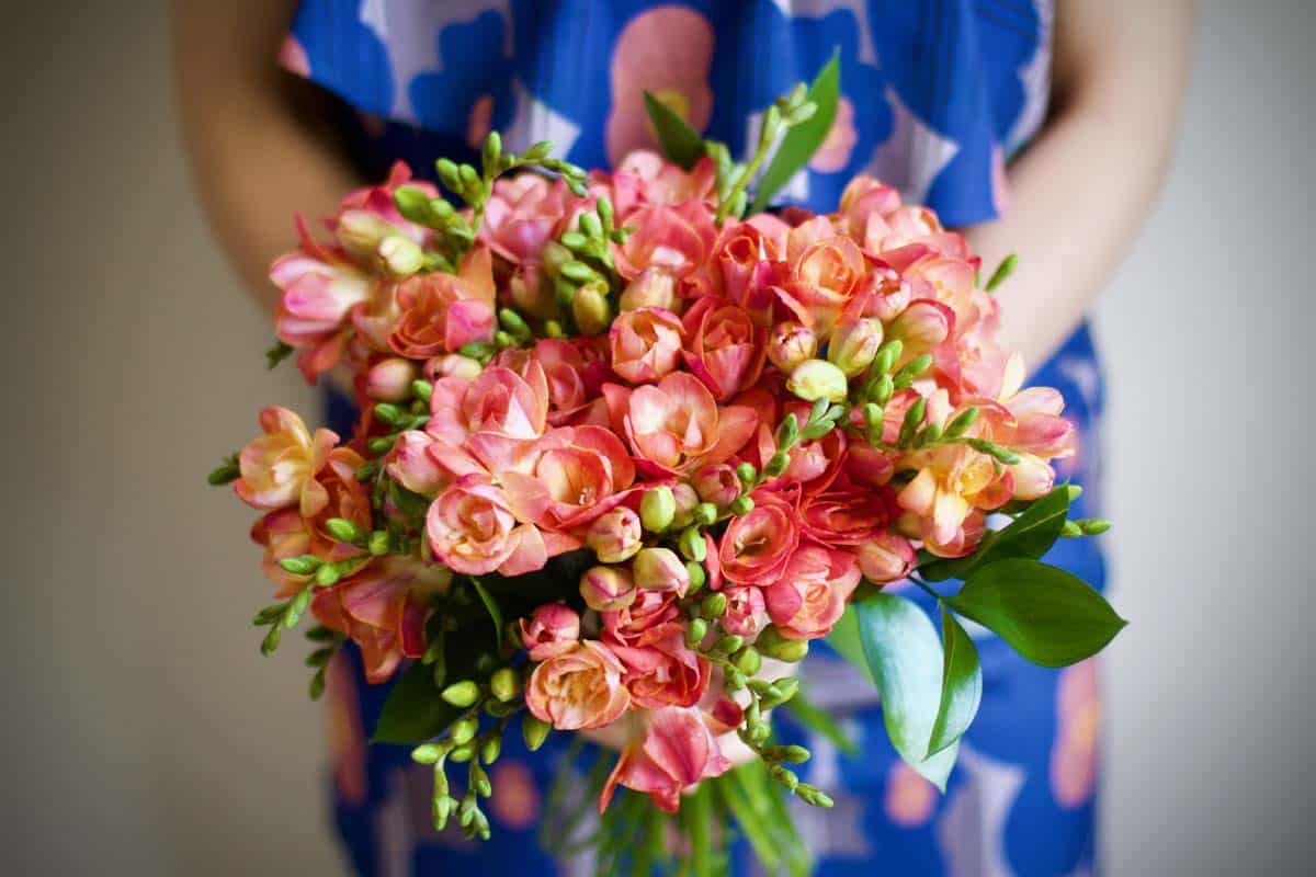 Simply Freesia Bouquet