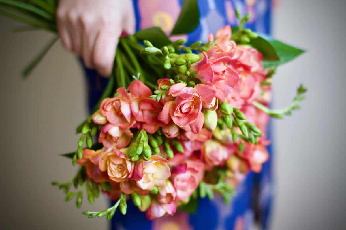 Simply Freesia Bouquet - Image 2