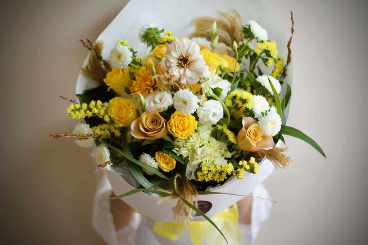 Sunshine Yellow Bouquet - Image 3