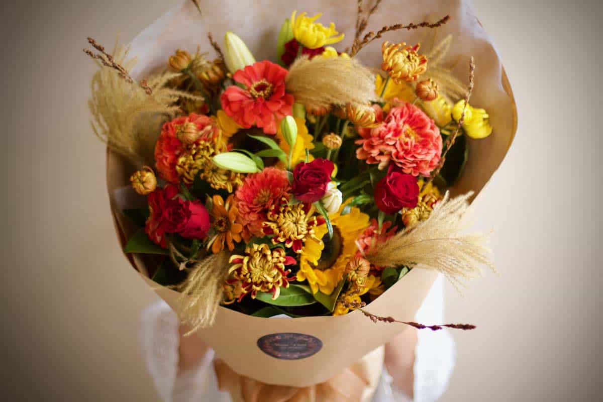 Autumn Love Bouquet - Image 3