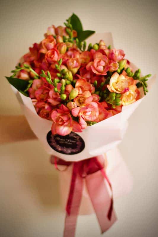 Simply Freesia Bouquet - Image 4