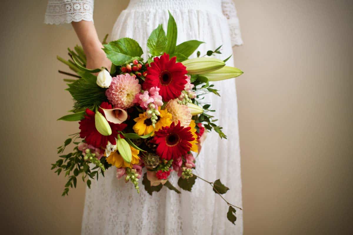 Colourful Christmas Bouquet - Image 2