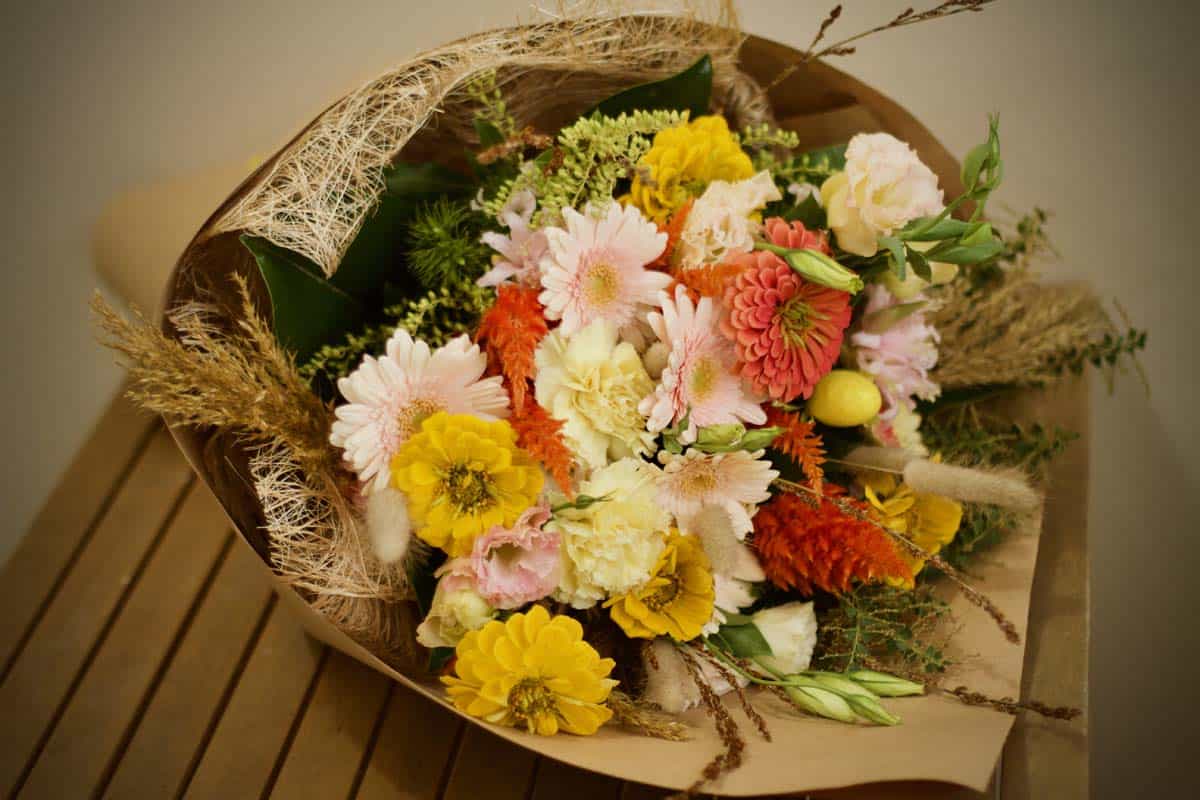Bunny Tail Flower Bouquet - Image 5