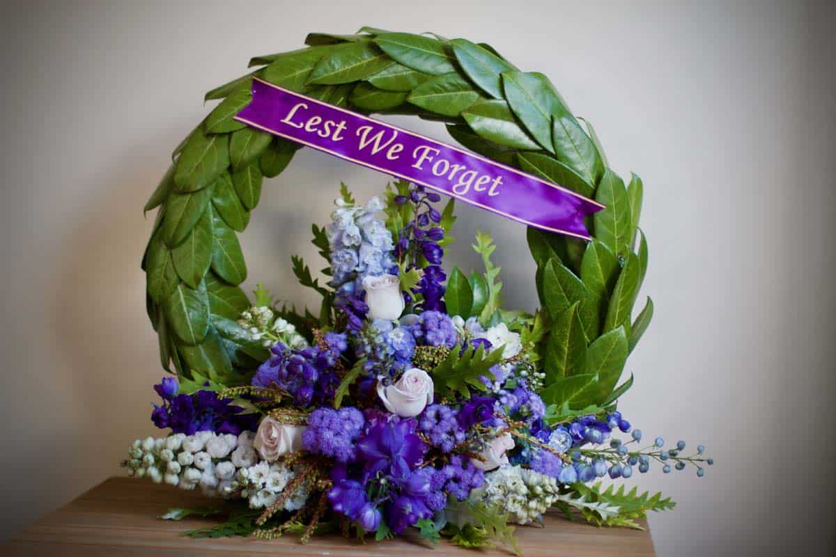 Thinking Of Them Anzac Day Wreath