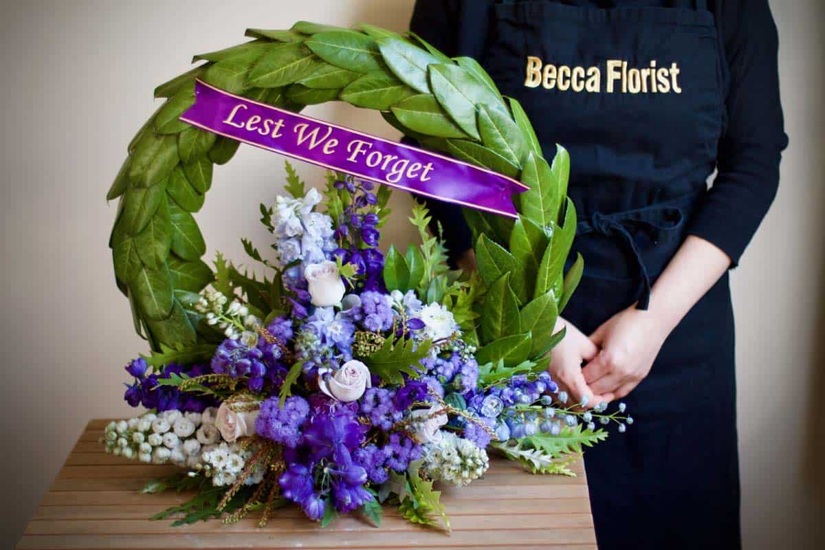 Thinking Of Them Anzac Day Wreath - Image 2