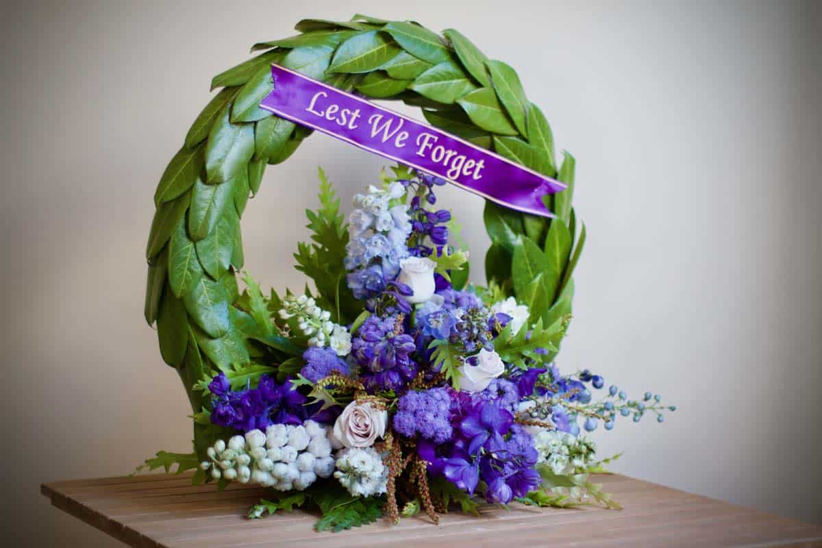 Thinking Of Them Anzac Day Wreath - Image 3